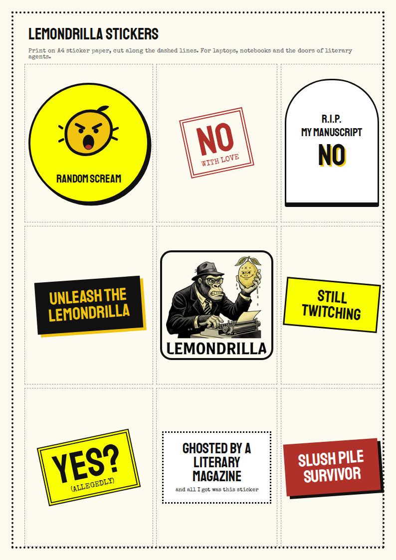 Sticker sheet preview
